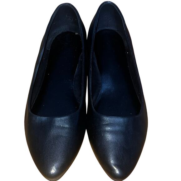 Bandolino Flats Womens 11 BLack Anezia3 Ponited Toe Office Career - Picture 1 of 5